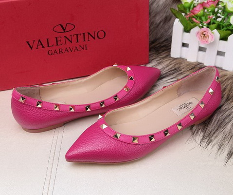 Valentino Shallow mouth flat shoes Women--087